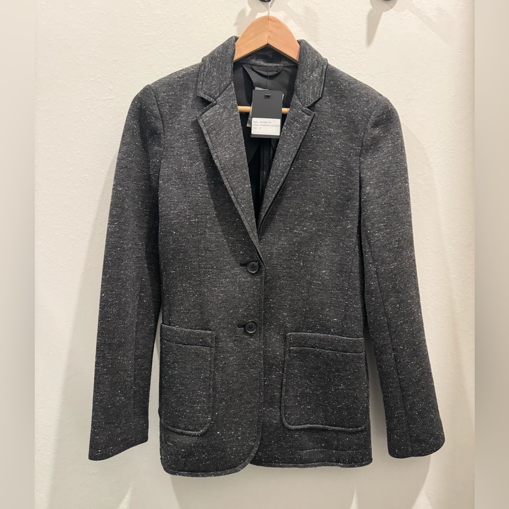 Brand new ATM gray scuba blazer size 4